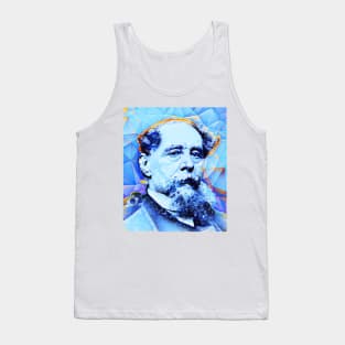 Charles Dickens  Portrait | charlles dickens artwork | Charles Dickens Painting 10 Tank Top